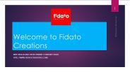 Web Design Company Profile Fidato Creations