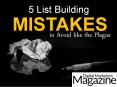 5 List Building Mistakes to Avoid like the Plague PowerPoint PPT Presentation