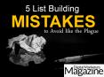 5 List Building Mistakes to Avoid like the Plague (1) PowerPoint PPT Presentation