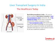 Liver Transplant Surgery In India