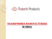 Transformer Manufacturers In India (14)