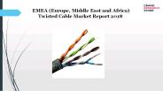 Twisted cable market report 2018