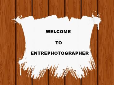 How to Start a Photography Business