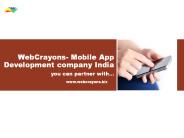 Mobile App Development Company in India