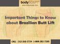 Important Things to Know about Brazilian Butt Lift PowerPoint PPT Presentation