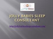 Jolly Babies Sleep Consultant Australia