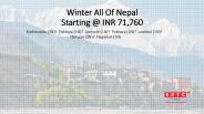Winter All Of Nepal with SOTC Holidays
