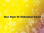 New Style Of Chikankari Saree