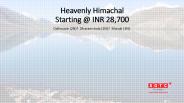 Heavenly Himachal with SOTC Holidays