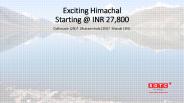 Exciting Himachal with SOTC Holidays