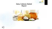 Dairy Cultures Market Research Report 2018