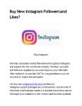 buy instagram followers & likes cheap cost