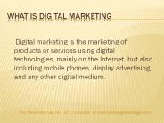 What is digital marketing - Delhidigitalcollege.com