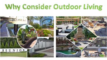 Why Consider Outdoor Living in Atlanta GA