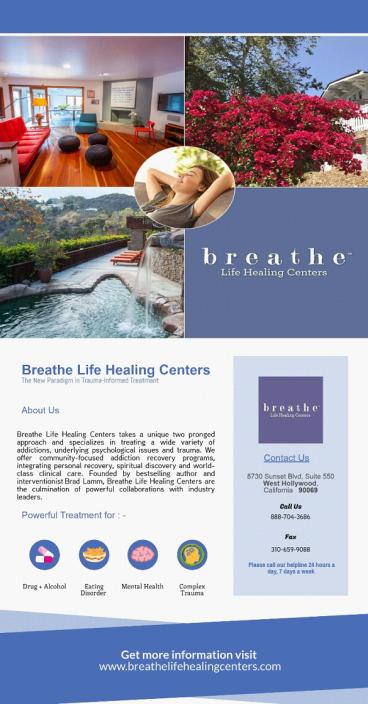 Breathe life healing centers | Trauma informed care