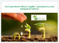 Agricultural account management Software | Best Agricultural Software Supplier (1) PowerPoint PPT Presentation