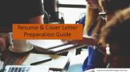 Resume & Cover Letter Preparation Guide