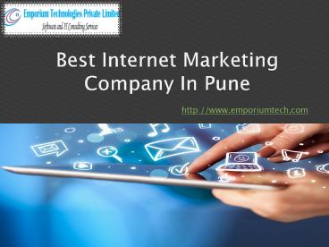 Best Internet Marketing Company In Pune.