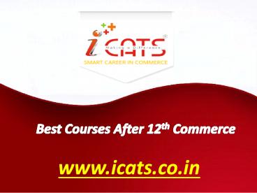 Best Courses after 12th Commerce