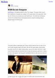 M3M Escala Reviews