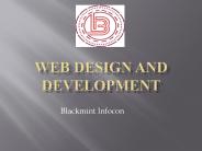 Web design and development