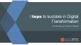Steps to success in Digital Transformation | Digital transformation key components PowerPoint PPT Presentation