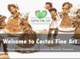 Information Presentation Of Cactus Fine Art PowerPoint PPT Presentation
