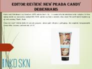 Editor review: new Prada Candy Debenhams
