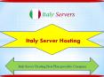Italy server Hosting Company Provide Best Plan PowerPoint PPT Presentation