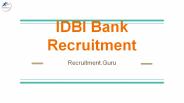 IDBI Bank Recruitment