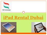 iPad Rental Dubai