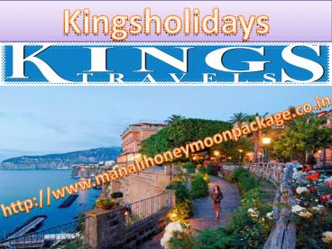 Manali Honeymoon Package – A Perfect End to Wedding Events (3)