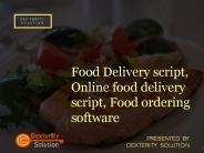 Online food delivery script, Food ordering software