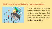 The Future of Video-Marketing: Interactive-Videos