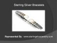 Sterling Silver Bracelets PowerPoint PPT Presentation