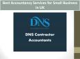Best Accountancy Services for Small Business in UK PowerPoint PPT Presentation