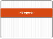 Hangover Prevention Drink