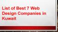 Top web design companies Kuwait, Kuwait web design, web designing Kuwait PowerPoint PPT Presentation