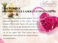 5 Incredible Spanish Style Laser Cut Invitations PowerPoint PPT Presentation