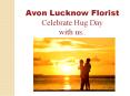 Send Flowers to Lucknow on Hug Day PowerPoint PPT Presentation