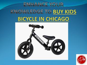 Right Kids Bikes in Chicago