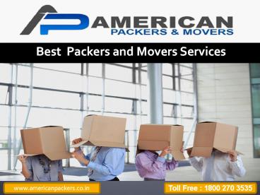 Packers and Movers in New Delhi