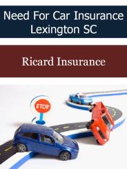 Need For Car Insurance Lexington SC