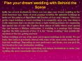Plan your dream wedding with Behind the Scene PowerPoint PPT Presentation