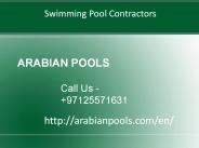 Swimming Pool Contractors