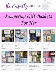 Pampering Gift Baskets For Her