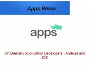 Mobile App Development | On-Demand App | Apps Rhino (1)