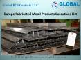 Europe Fabricated Metal Products Executives List PowerPoint PPT Presentation