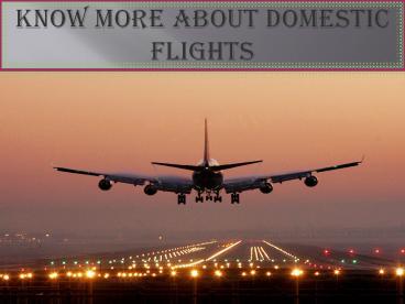 Find Affordable Cheap Domestic Flight Ticket Deals