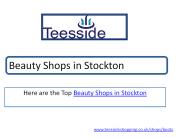 Beauty Shops in Stockton